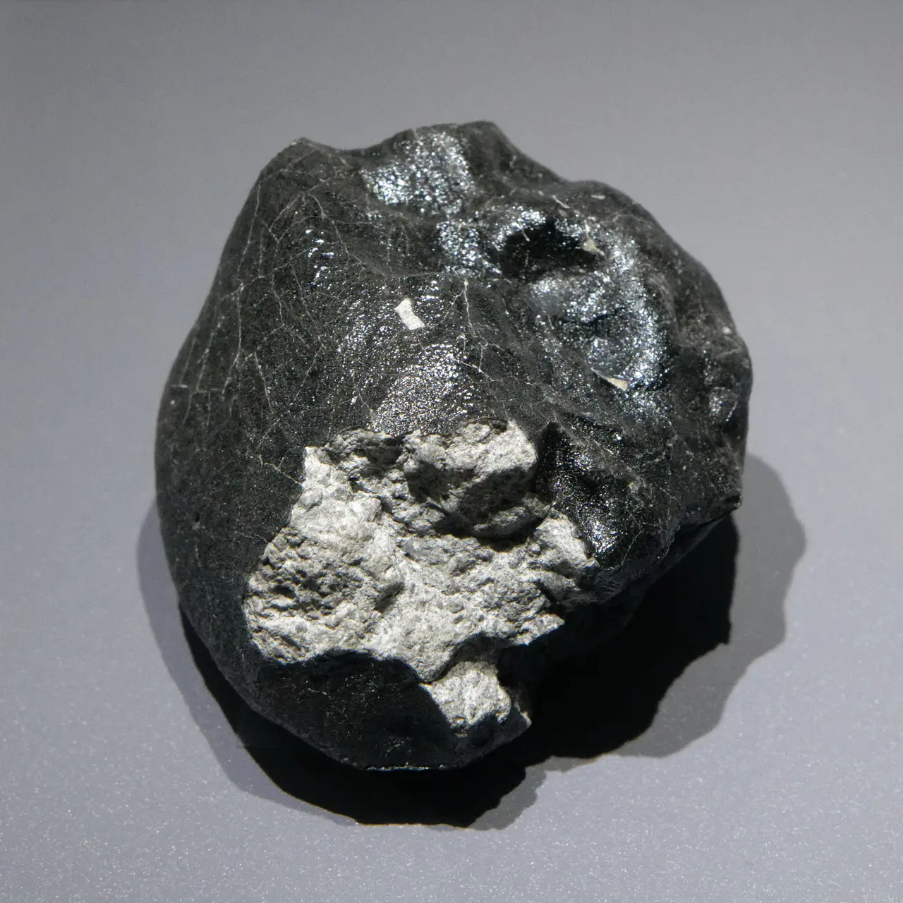 Meteorite Alby-sur-Chéran MNHN Minéralogie