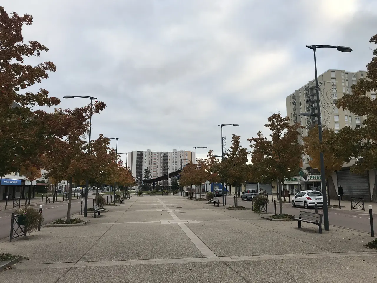 Rue Molière à Andrézieux-Bouthéon