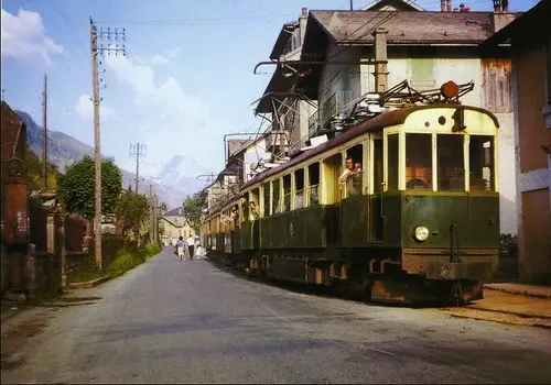 Trains Annemasse-Sixt (France)
