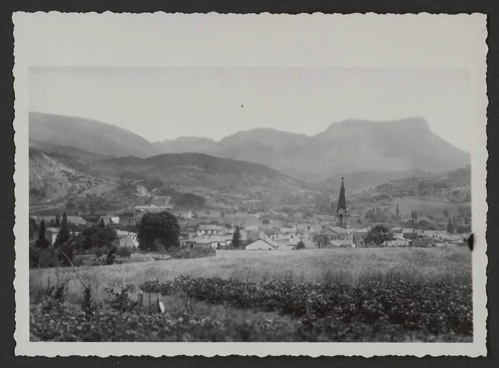 Vue générale de Aouste-sur-Sye