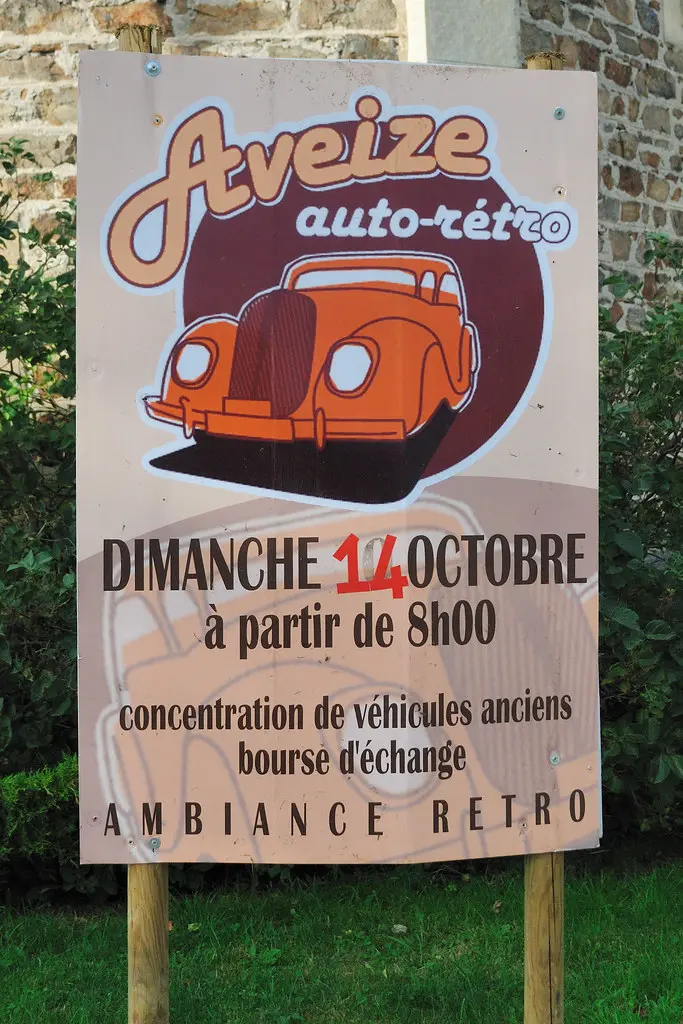 Auto-Rétro 2012, Aveize (Rhône)