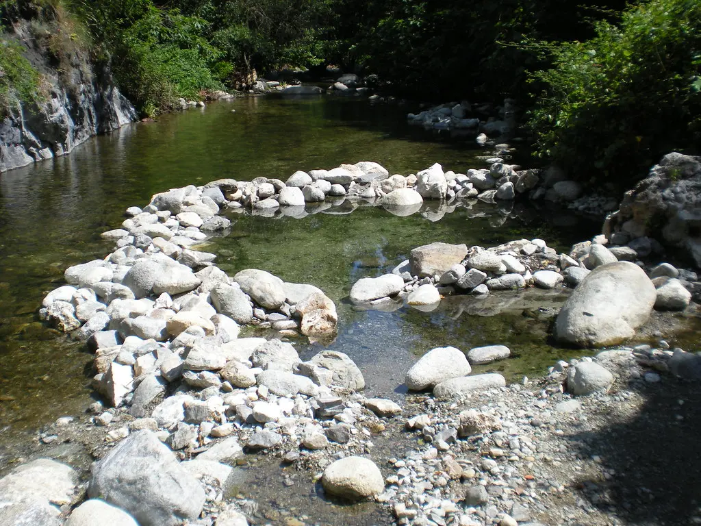sources chaudes d'En, Canaveilles les bains
