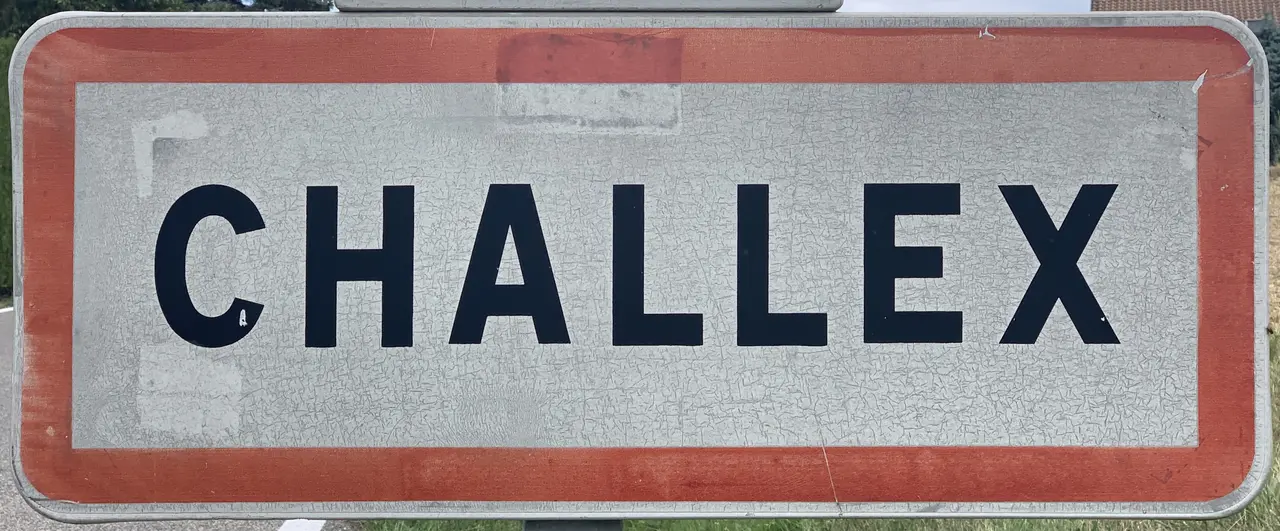 Panneau entrée Challex Ain 2