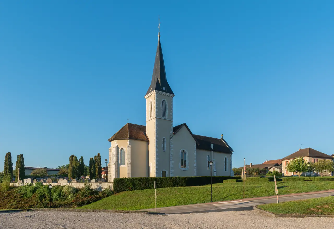 St John the Baptist church in Charvonnex 02