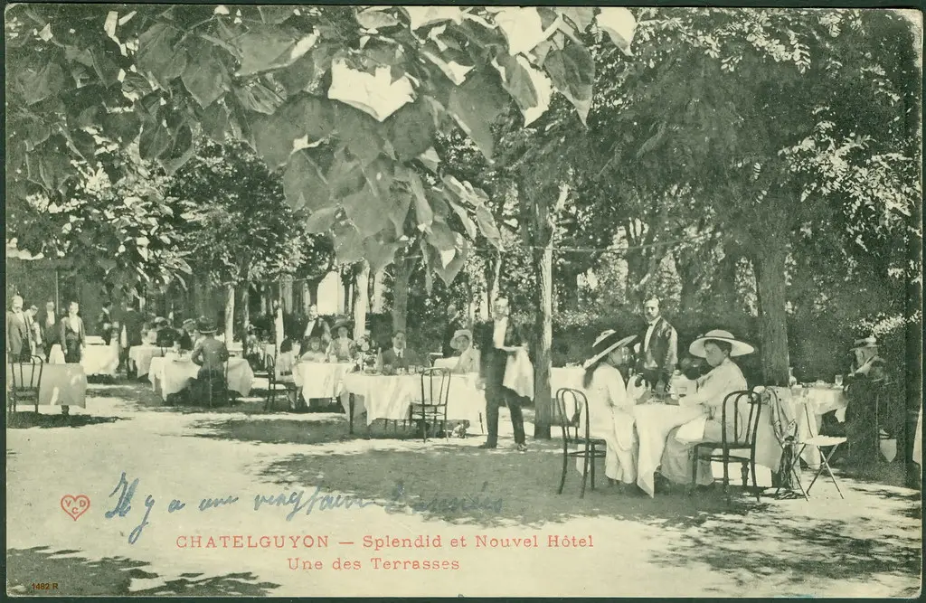 Chatelguyon Châtel-Guyon - Splendid at Novel Hôtel - Une des Terrasses