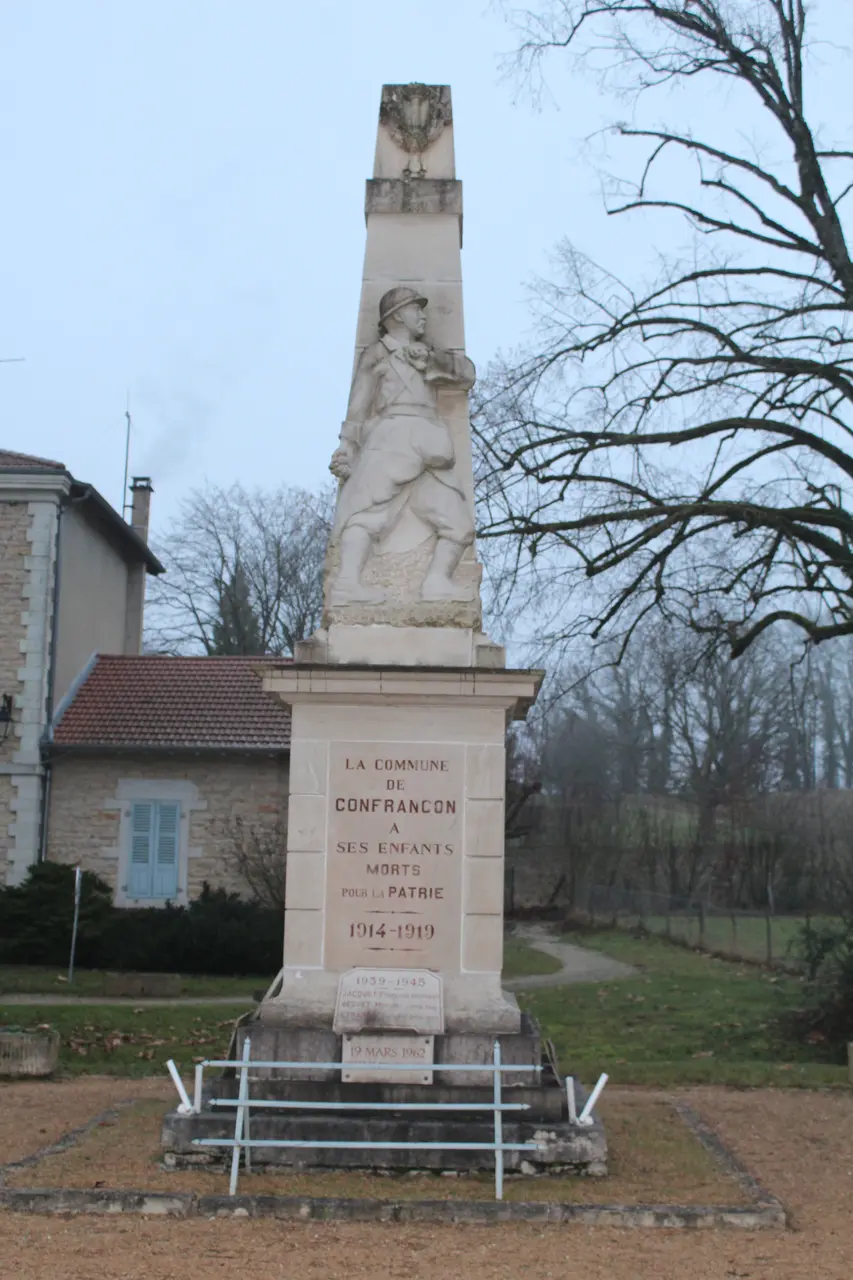 Monument morts Confrançon 25