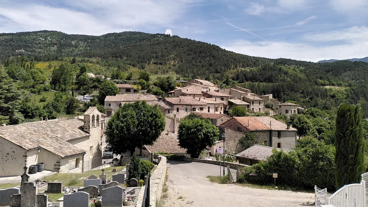 Cornillon sur l’Oule - Vue générale