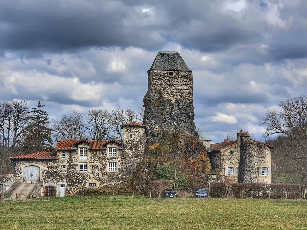Chateau de Gendriac à Coubon, Haute-Loire.