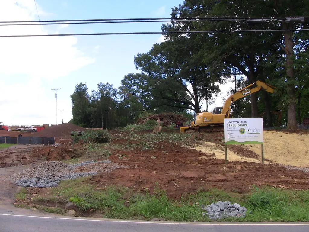 Crozet Streetscape Phase II begins
