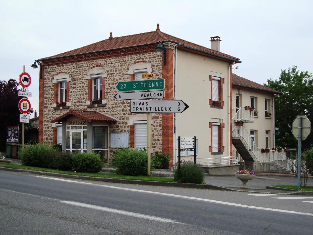 Cuzieu (Loire, Fr) mairie