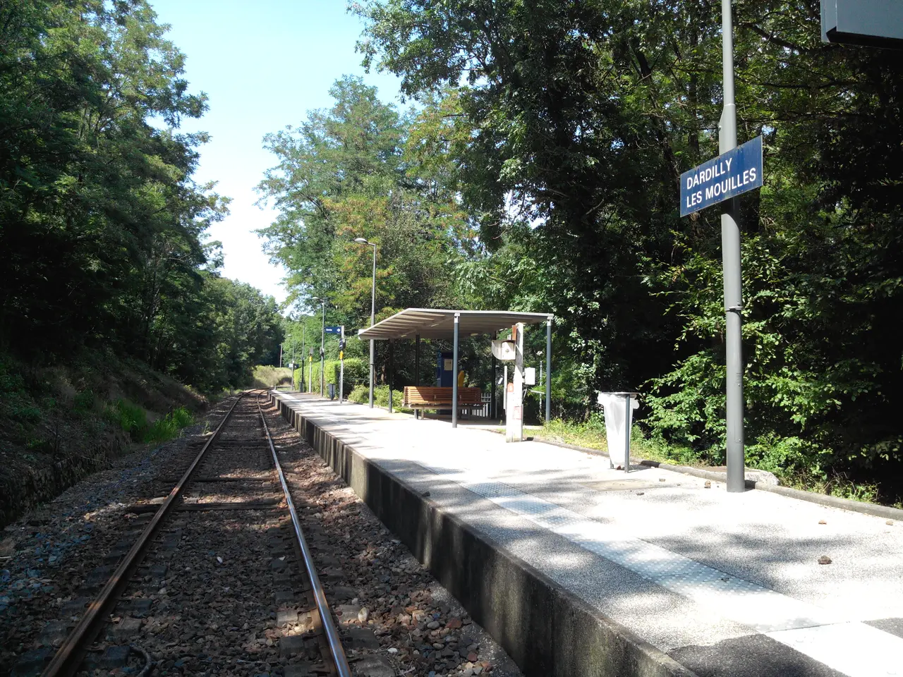 Gare de Dardilly-les-Mouilles (2014)