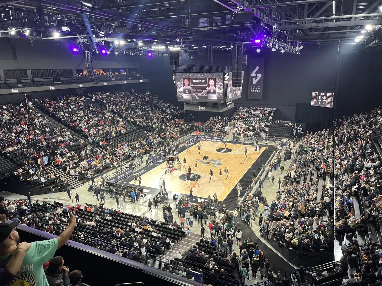 Match Basketball ASVEL x Real Madrid LDLC Arena - Décines-Charpieu (FR69) - 2023-12-28 - 1