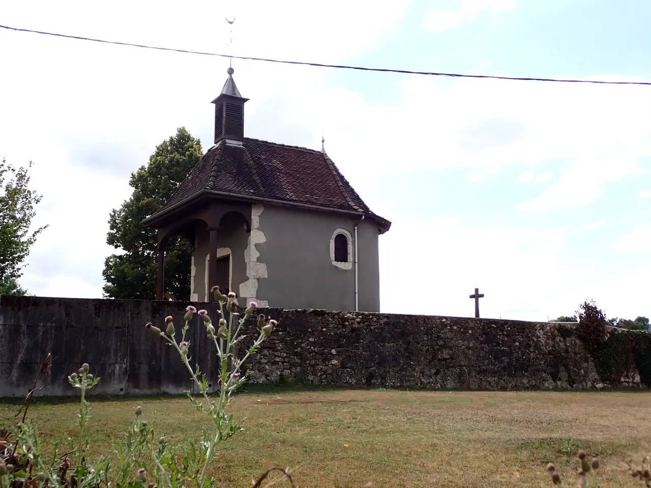 Notre-Dame des Sept Douleurs de Domessin, vue coté Nord