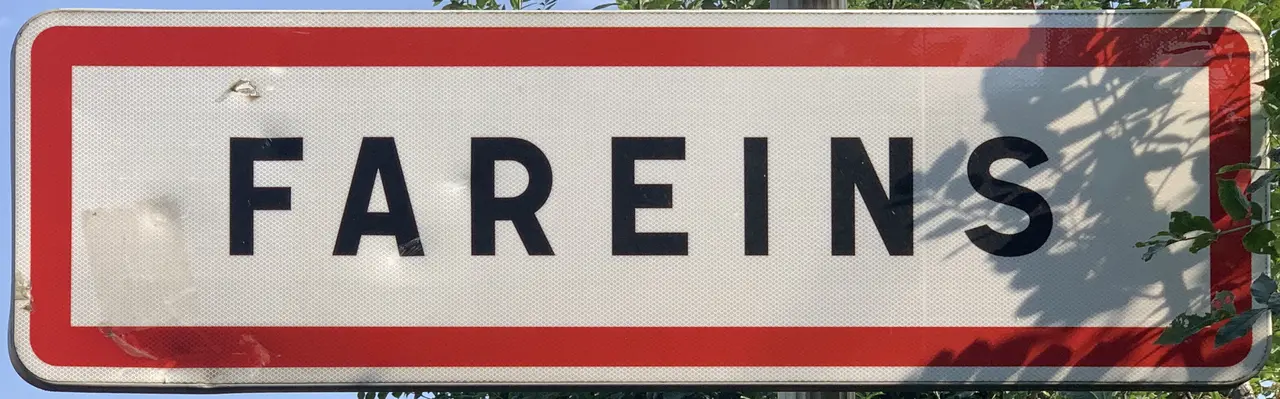 Panneau entrée Fareins 3