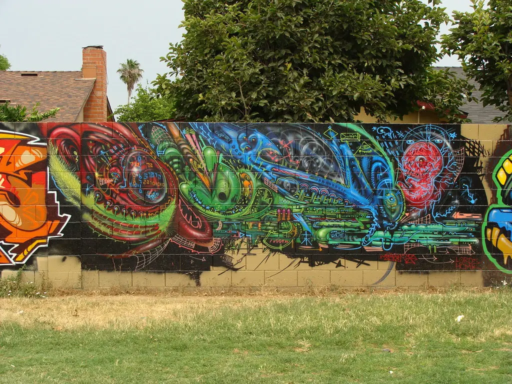 Gena LORDS HCM Fresno Graffiti Art