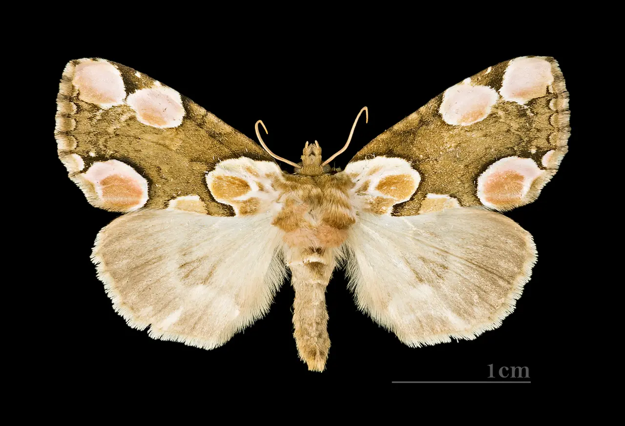 Thyatira batis MHNT.CUT.2012.0.356. Female Gières Dos
