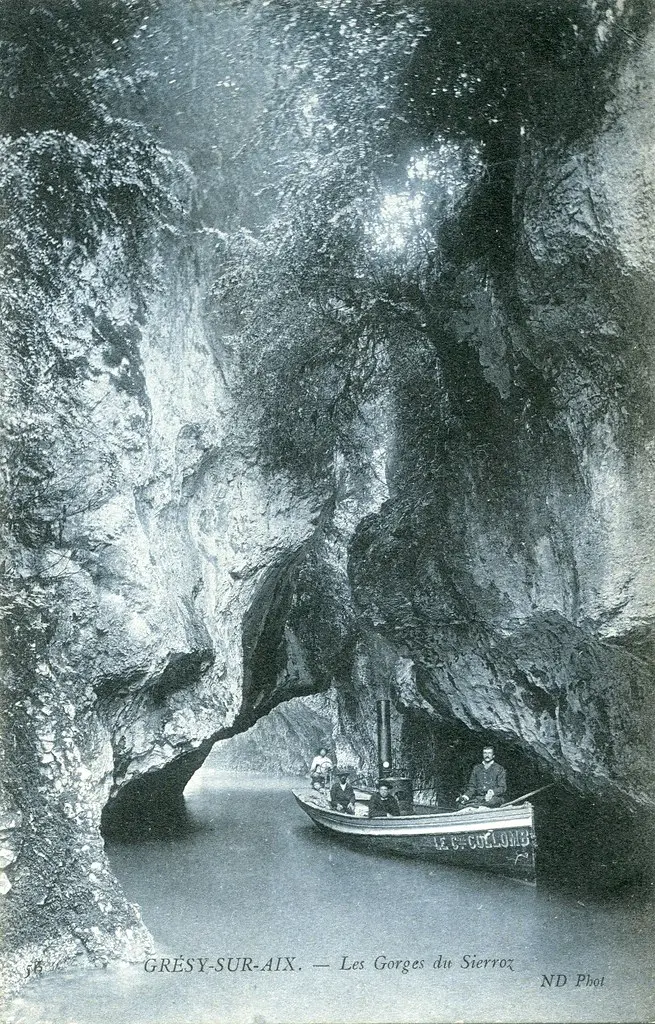 56. Grésy-sur-Aix. Les Gorges du Sierro (c.1915)