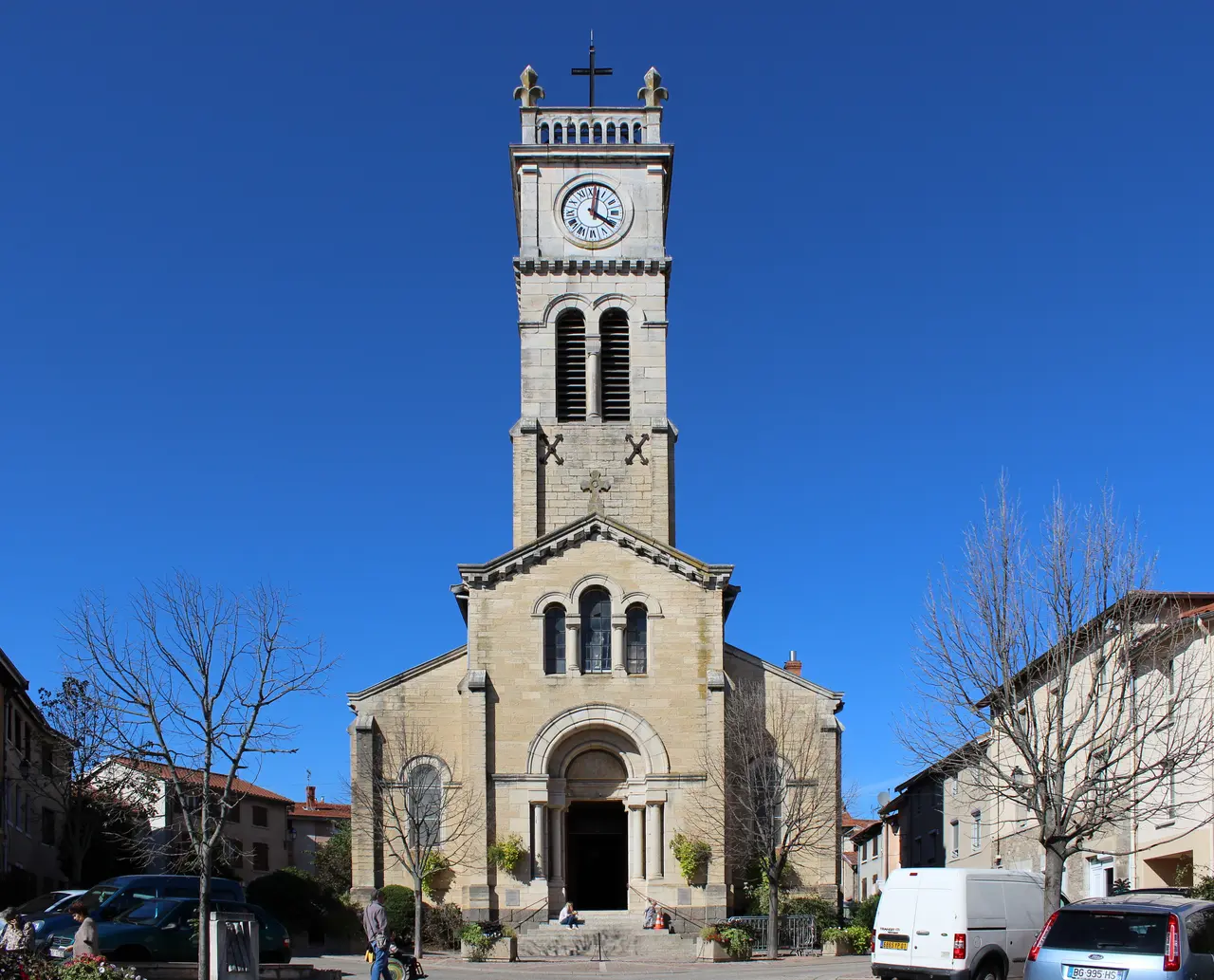 Grézieu-la-Varenne - Eglise Saint-Roch (Paysage)