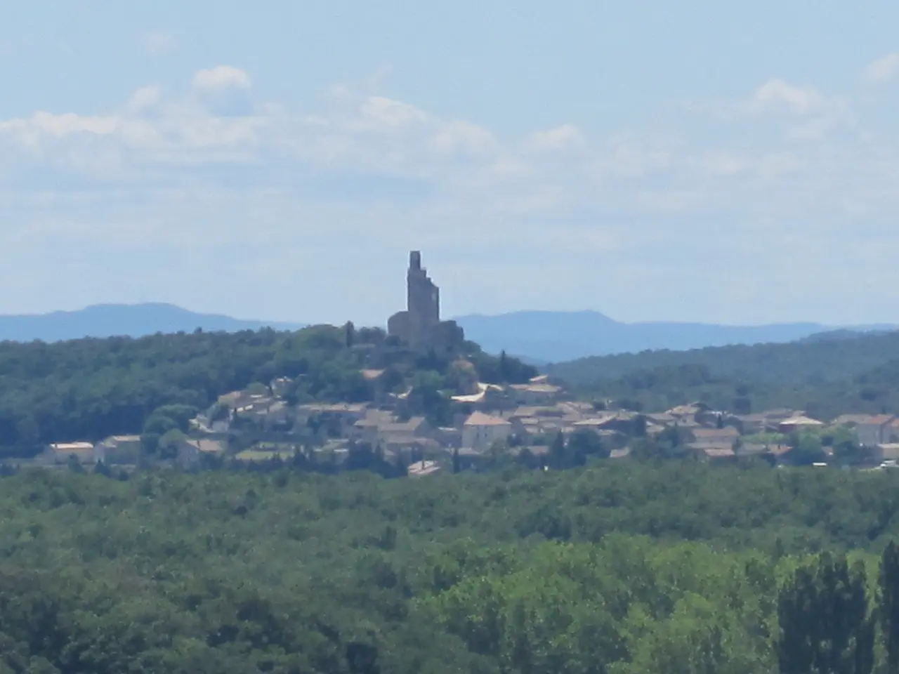 Chamaret depuis Grignan