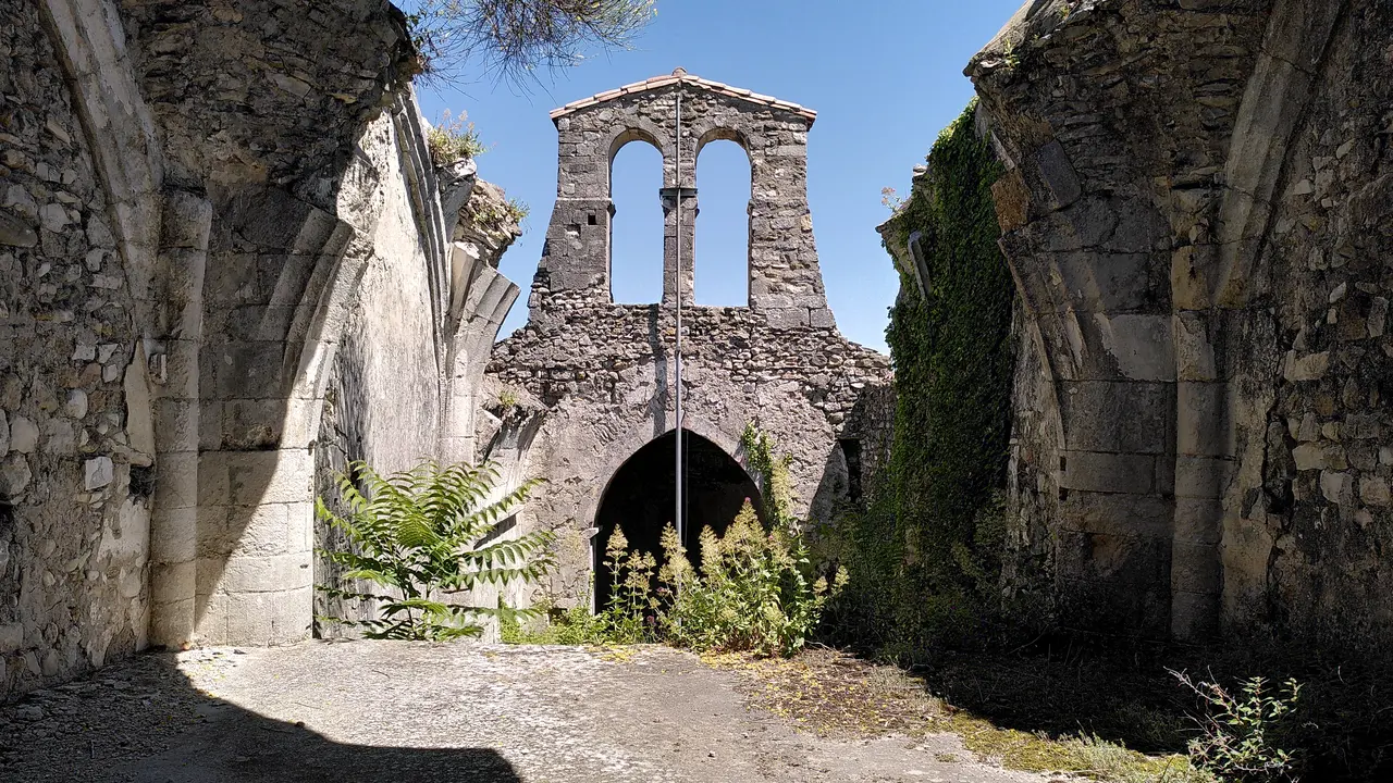 La Bâtie-Rolland - Fond de la chapelle Saint-Roch