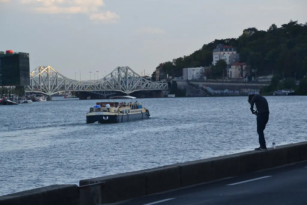 Le pont de la Mulatière