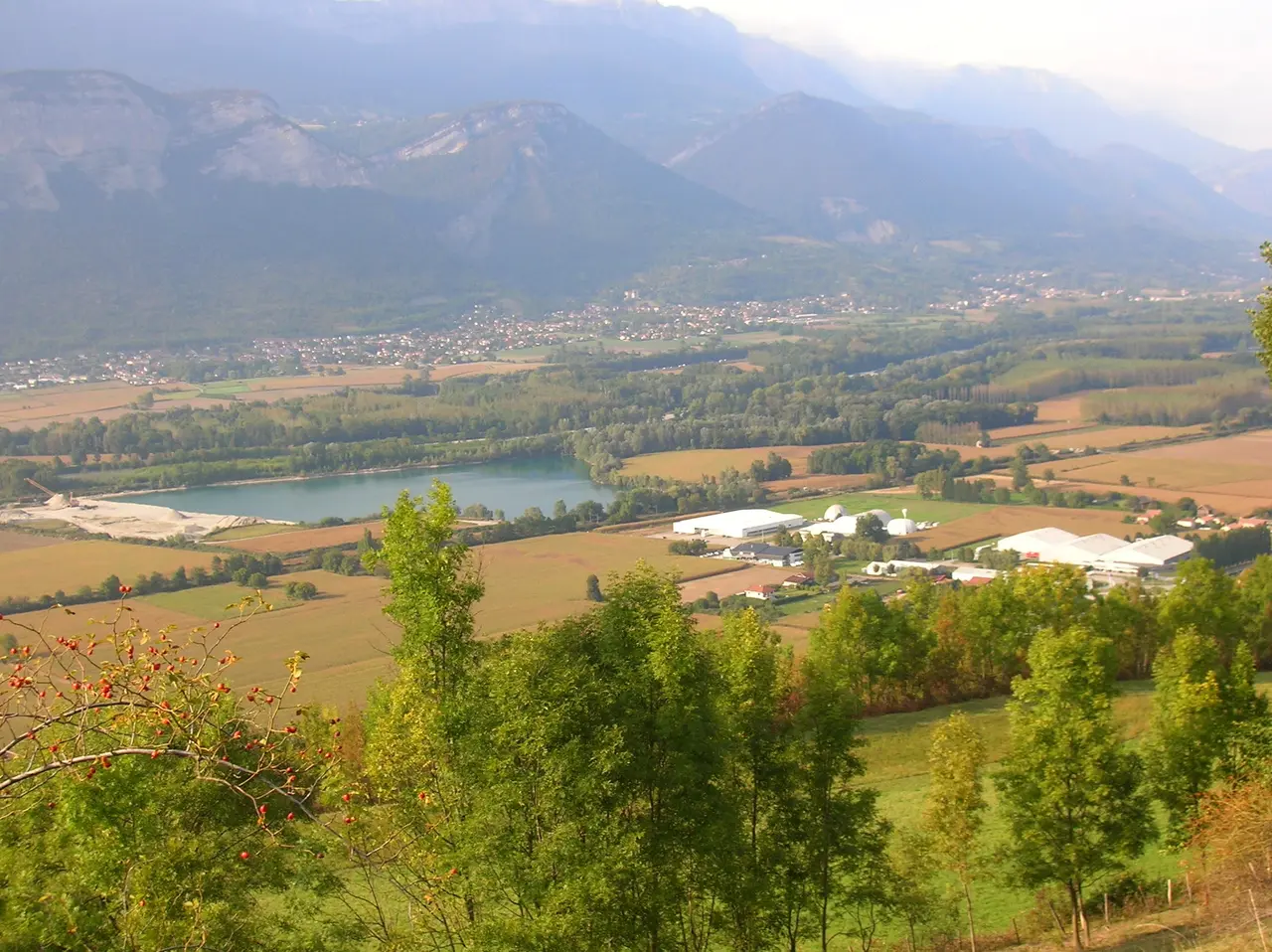 Panorama depuis Le Champ-près-Froges abc29