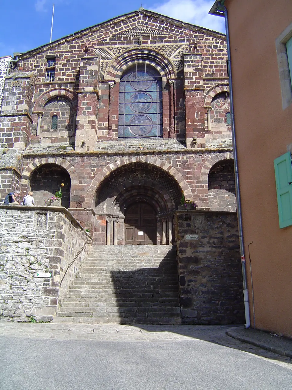 Le Monastier-sur-Gazeille, Abbatical church Saint Chaffre