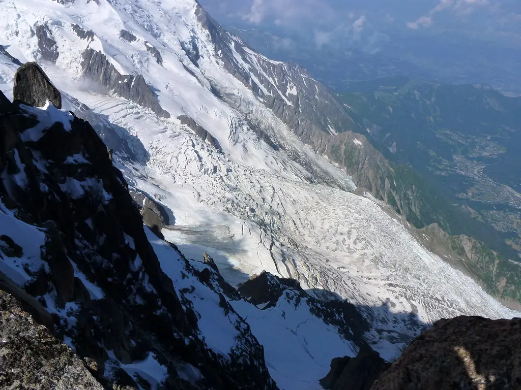 le Glacier des Bossons et les Houches