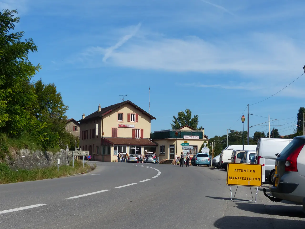 Panneau Manifestion Machilly