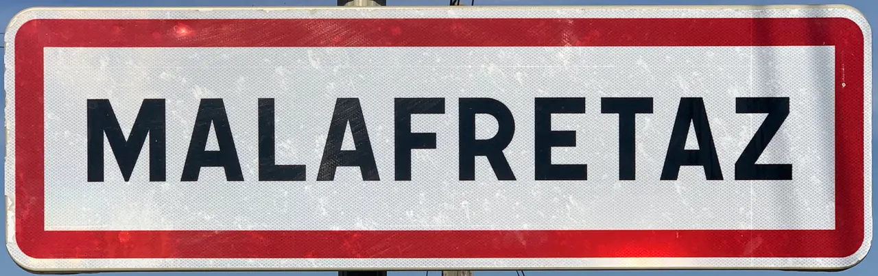 Panneau Entrée Malafretaz Rue Malafertoise - Malafretaz (FR01) - 2020-09-18 - 1