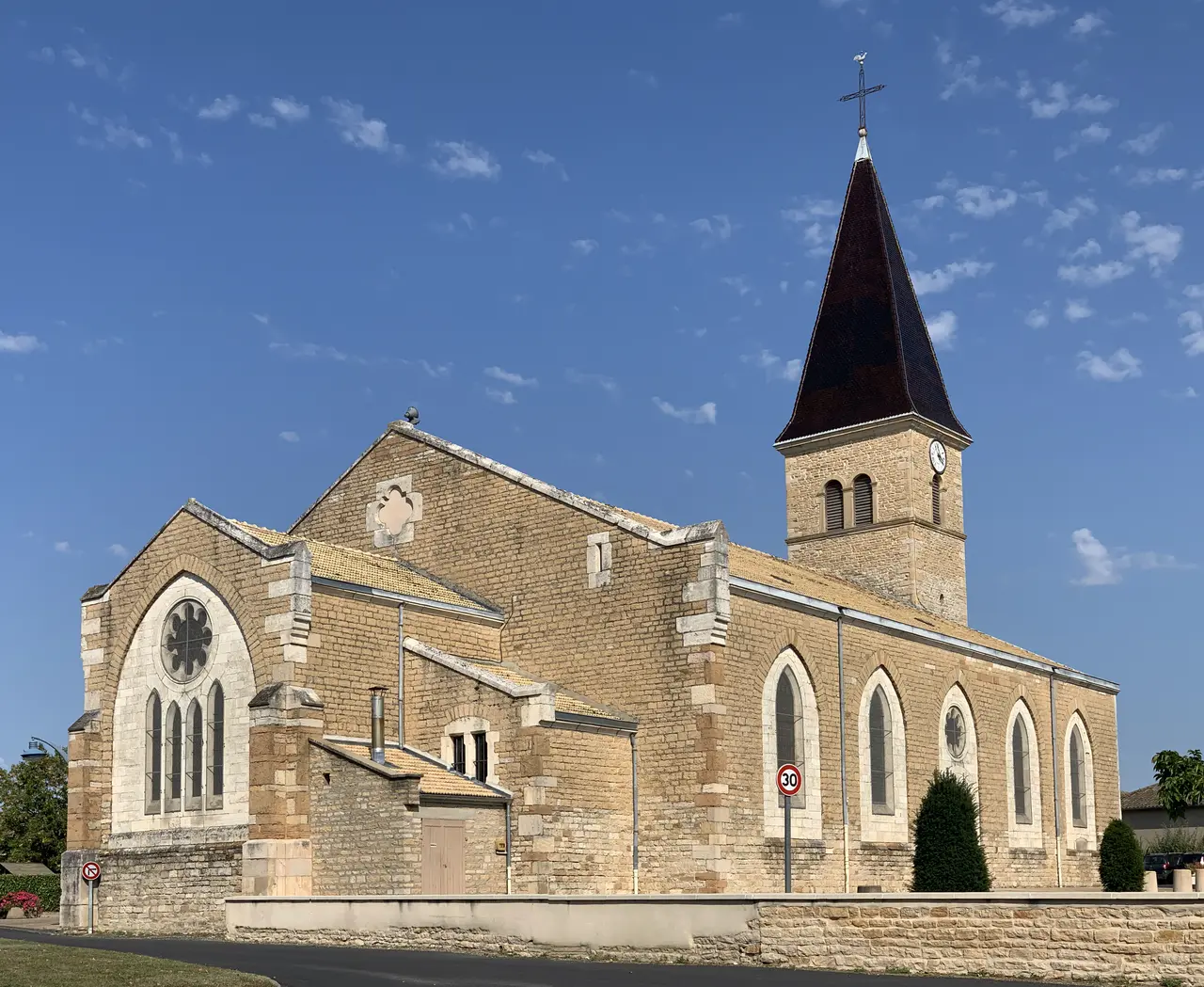 Église St Christophe - Manziat (FR01) - 2020-09-14 - 4