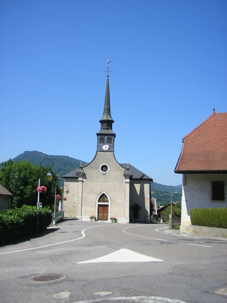 Marcellaz Church 2009