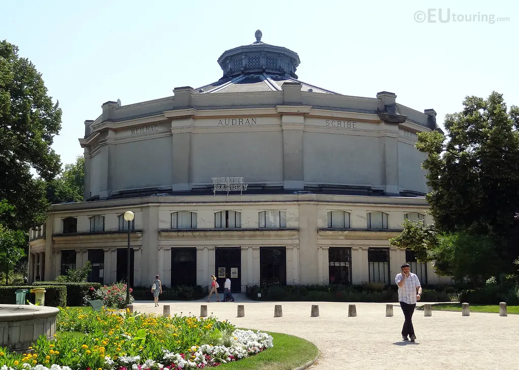 Theatre Marigny in Champs Elysees Gardens