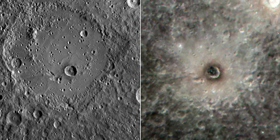 Paint It Black: Mercury (NASA, MESSENGER, 01/23/12)
