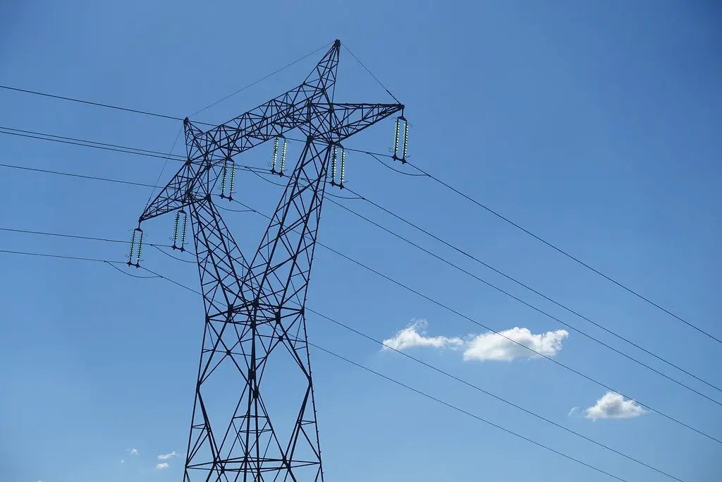 Power transmission tower @ Minzier @ Via Gebennensis from Col du Mont Sion to Frangy