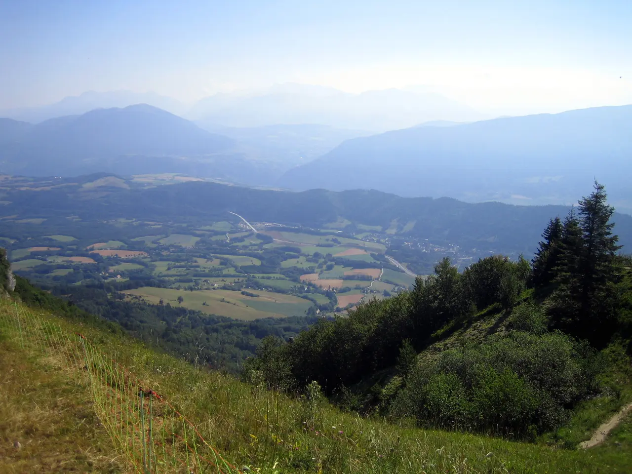 Gresse-en-Vercors Monestier-de-Clermont (vu depuis le Pas du Serpaton) 1