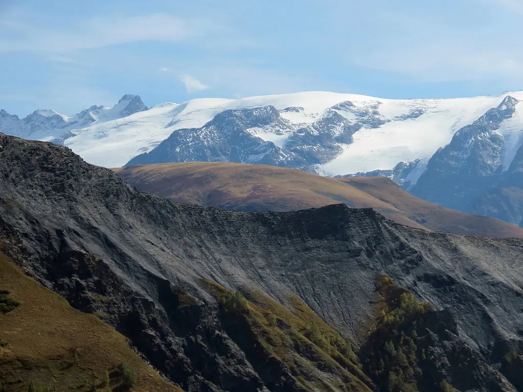 Glacier de la Girose and Glacier du Mont de Lans