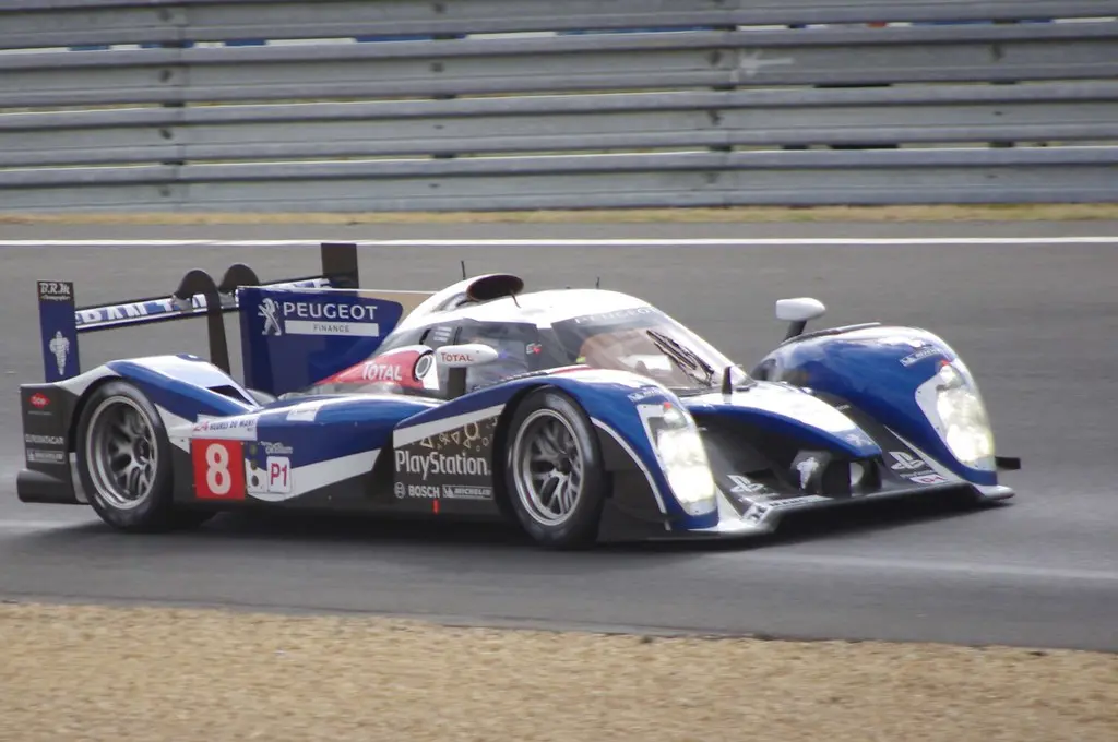 Peugeot Sport Total's Peugeot 908 Driven by Stephane Sarrazin, Nicolas Minassian and Franck Montagny