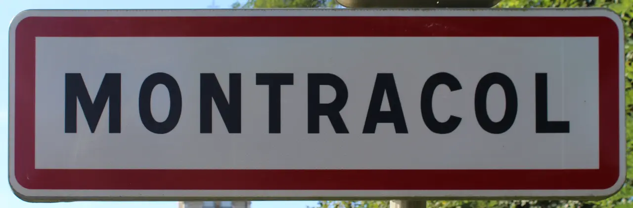 Panneau Entrée Montracol Route Étoile - Montracol (FR01) - 2016-09-01 - 1