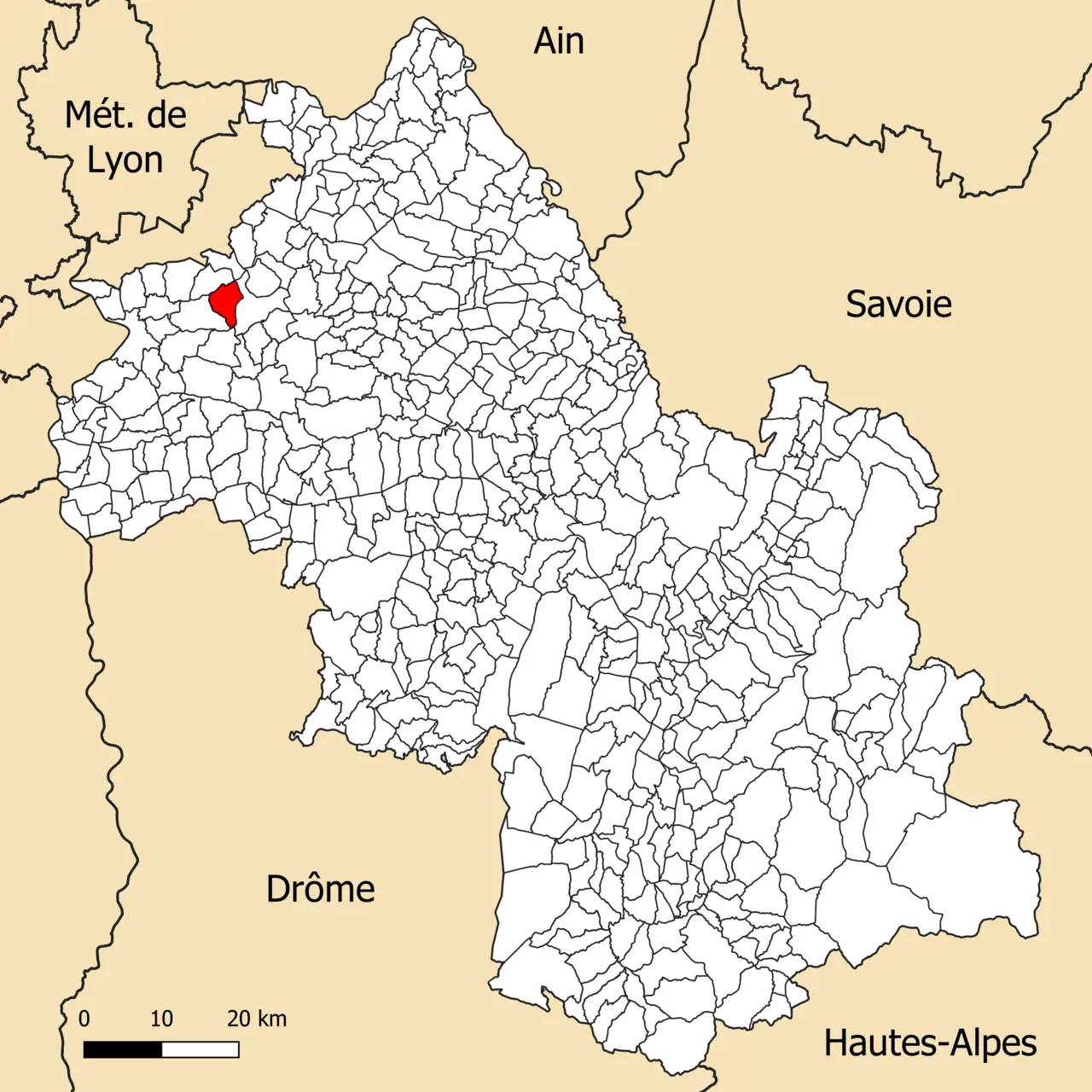 38288-Oytier-Saint-Oblas - Localisation
