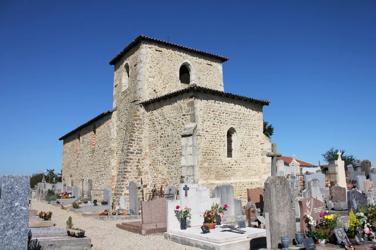 Ancienne église abbatiale de Moifond (Pusignan) - 2