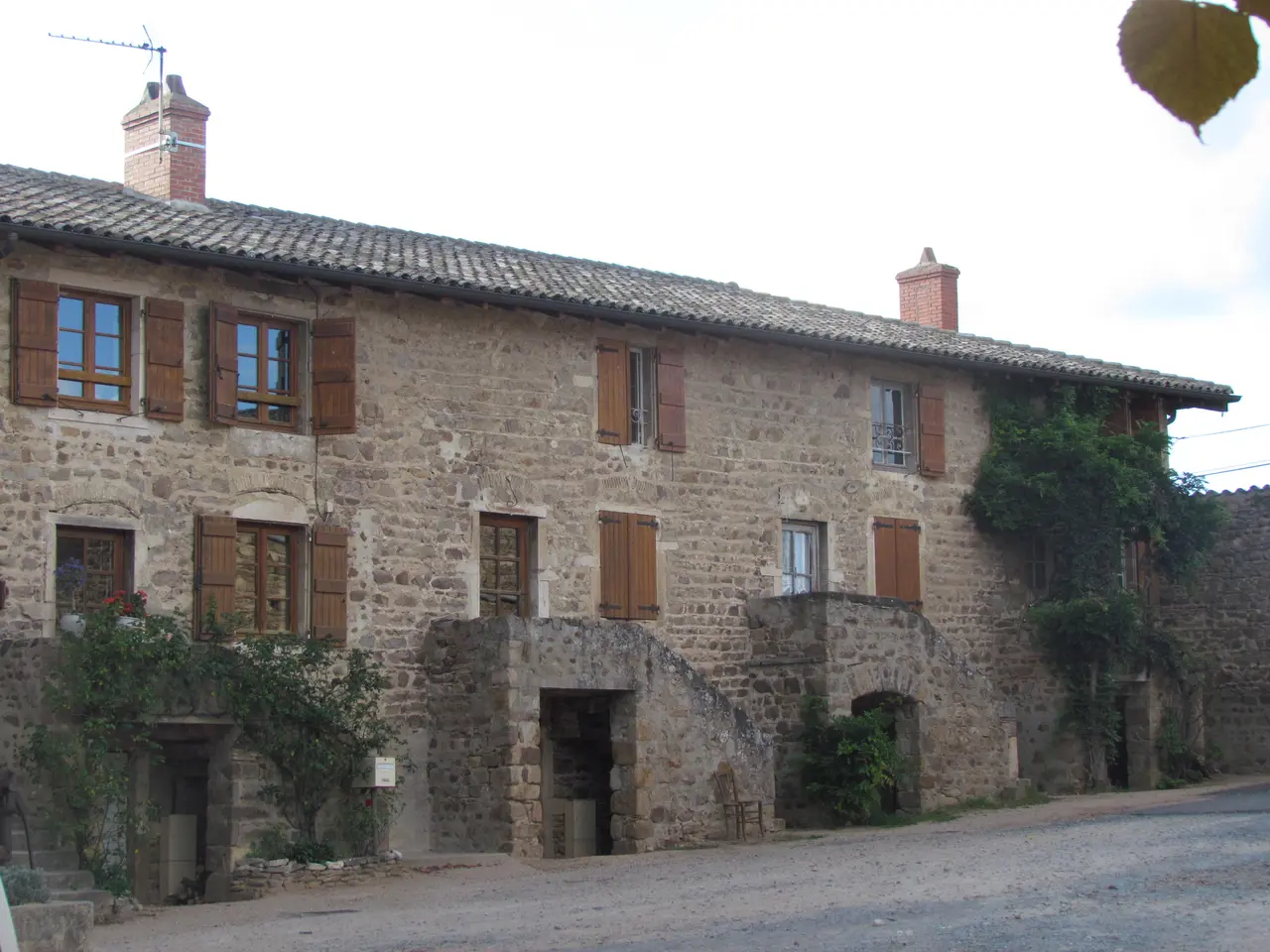 Régnié-Durette - Domaine de la Grange-Charton, logements de vignerons