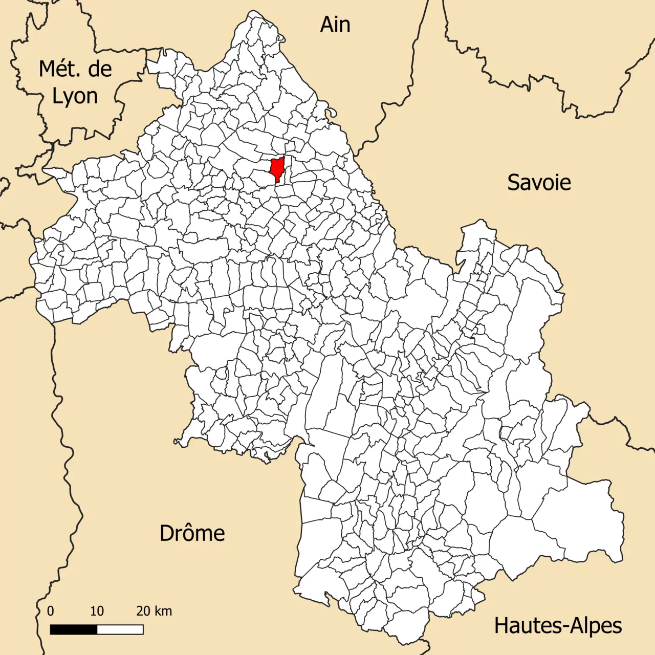 38341-Rochetoirin - Localisation