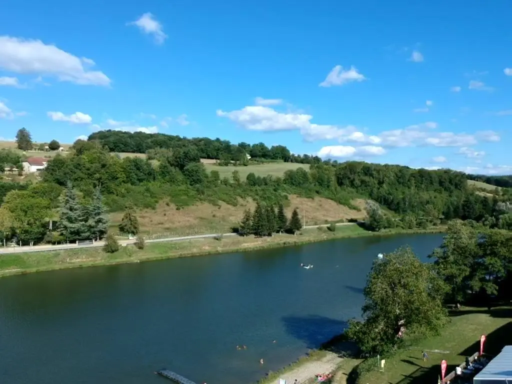 Roybon vue du ciel