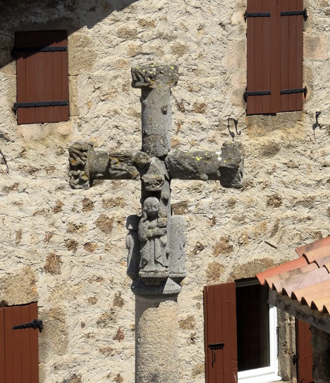 Saint-Alban d'Ay Croix de peste
