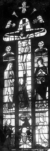 Vitrail - Saint-André-d'Apchon - Médiathèque de l'architecture et du patrimoine - APMH00011050