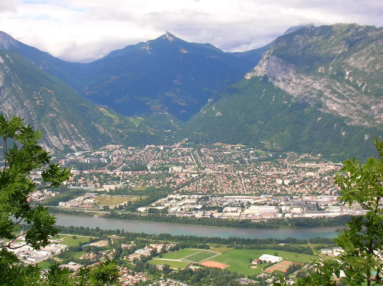 Panor Saint-Égrève vue depuis La Poye