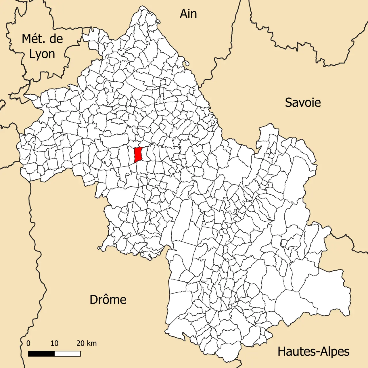 38393-Saint-Hilaire-de-la-Côte - Localisation