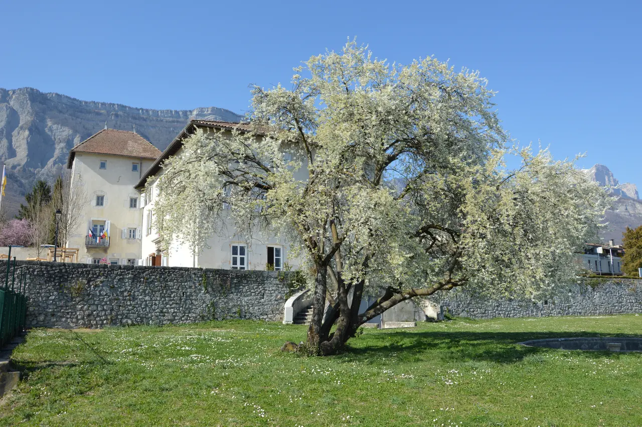 Mairie de Saint-Ismier et une partie de son parc