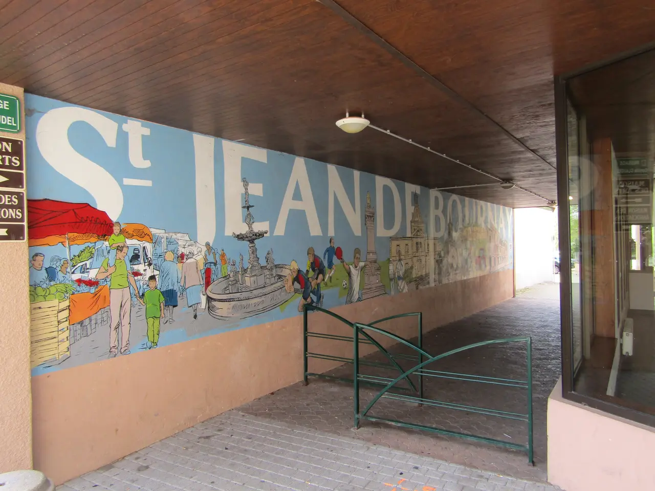 Passage dans Saint-Jean-de-Bournay
